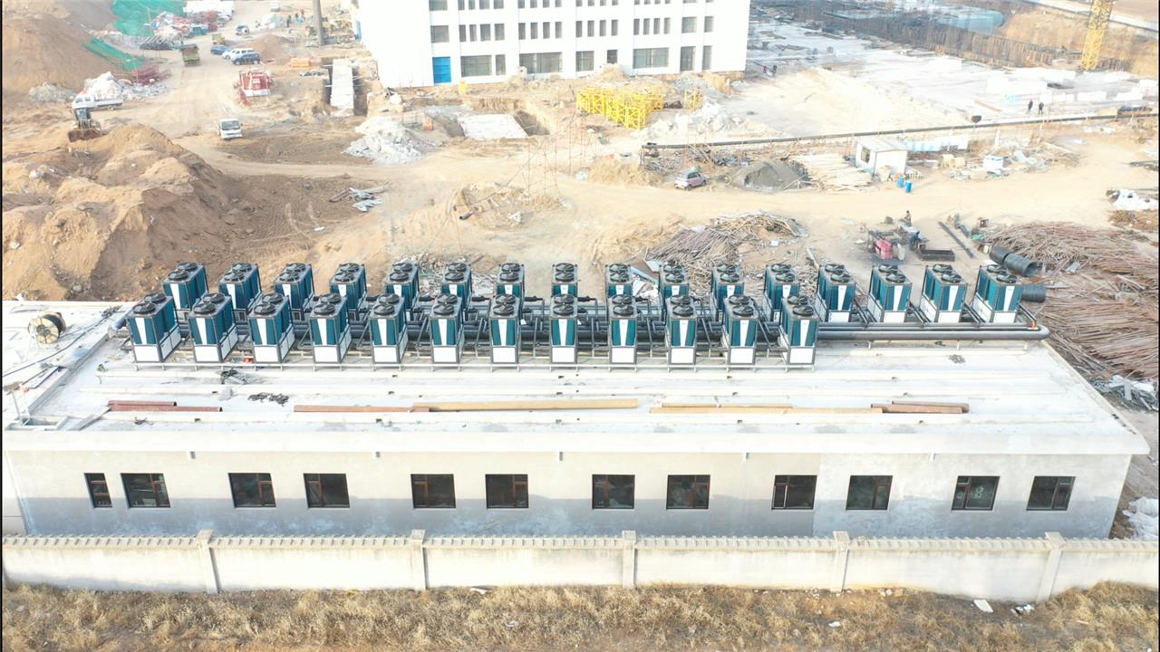 中科藍天：匠心鑄就綏中縣市民生醫院冷暖工程